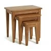 The Surprise Price - Habitat Nest Of 3 Tables Solid Oak Nest Of Tables