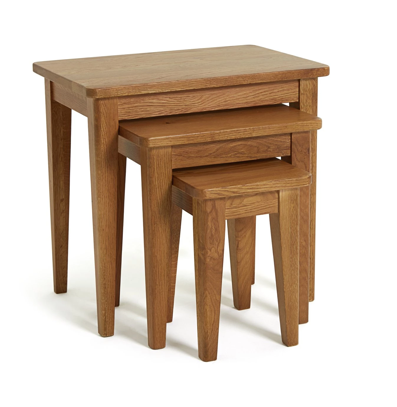 The Surprise Price - Habitat Nest Of 3 Tables Solid Oak Nest Of Tables 1 The Surprise Price - Habitat Nest Of 3 Tables Solid Oak Nest Of Tables