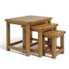 Shipping Included - Habitat Kent Nest Of 3 Tables Oak Furniture