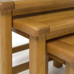 Shipping Included - Habitat Kent Nest Of 3 Tables Oak Furniture -Furniture Tables store online unnamed file 666