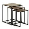 On Sale - Habitat Raza Nest Of 3 Tables Brass Nest Of Tables
