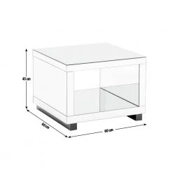 Flash Sale - Habitat Sylvie Mirrored Coffee Table White Coffee Tables -Furniture Tables store online unnamed file 7