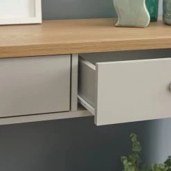 The Surprise Price - GFW Lancaster 2 Drawer Console Table Grey Furniture -Furniture Tables store online unnamed file 744