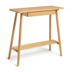 Free Shipping - Habitat Swen 1 Drawer Console Table Oak Furniture -Furniture Tables store online unnamed file 766