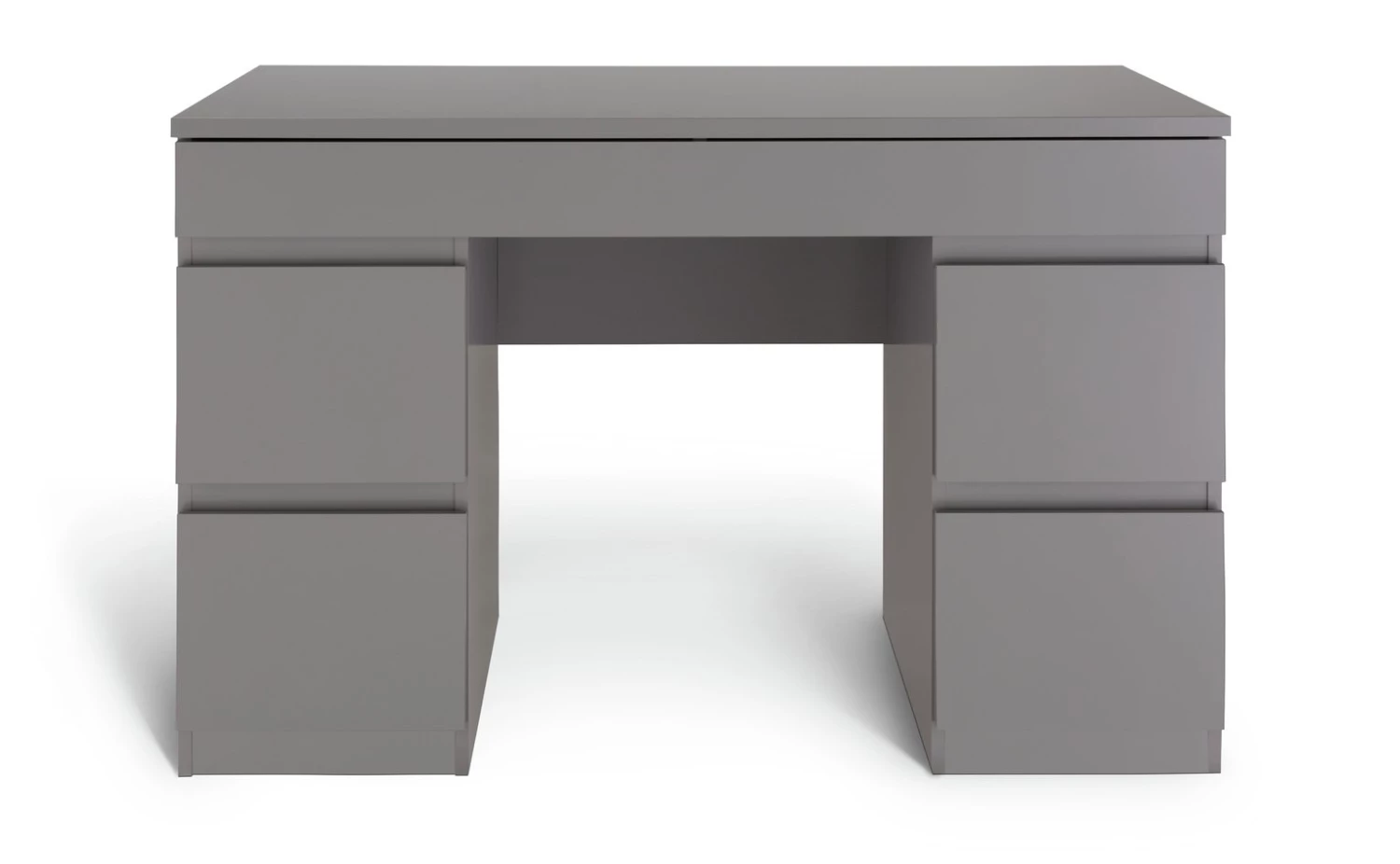 The Surprise Price - Habitat Jenson 6 Drawer Dressing Table Desk Grey Gloss Furniture 2 The Surprise Price - Habitat Jenson 6 Drawer Dressing Table Desk Grey Gloss Furniture - Image 2