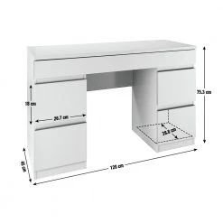 The Surprise Price - Habitat Jenson 6 Drawer Dressing Table Desk Grey Gloss Furniture 12 The Surprise Price - Habitat Jenson 6 Drawer Dressing Table Desk Grey Gloss Furniture -Furniture Tables store online unnamed file 813