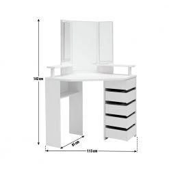 Shipping Included - Habitat Heathland Dressing Table White Furniture -Furniture Tables store online unnamed file 833