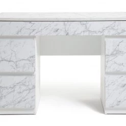 On Sale - Habitat Jenson 6 Drawers Marble Dressing Table White Dressing Tables -Furniture Tables store online unnamed file 845