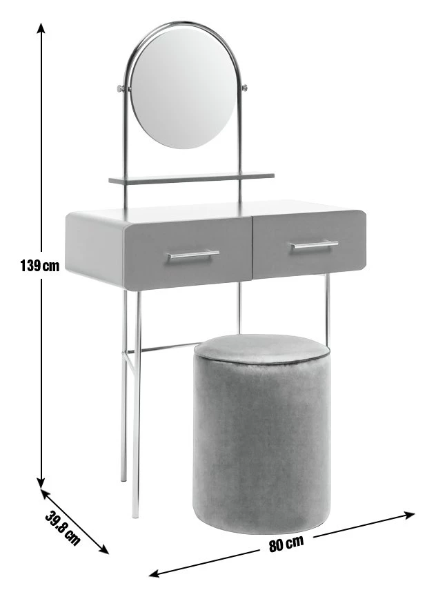 Discount - Habitat Wilderness Dressing Table & Stool Dressing Tables 3 Discount - Habitat Wilderness Dressing Table & Stool Dressing Tables - Image 3
