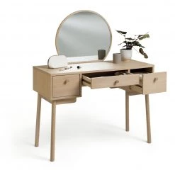 Best Price - Habitat Moorlands 3 Drawer Dressing Table Light Oak Veneer Furniture -Furniture Tables store online unnamed file 908