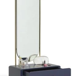 Free Shipping - Habitat Wilderness 1 Drawer Storage Dresser With MirrorBlue Dressing Tables -Furniture Tables store online unnamed file 946