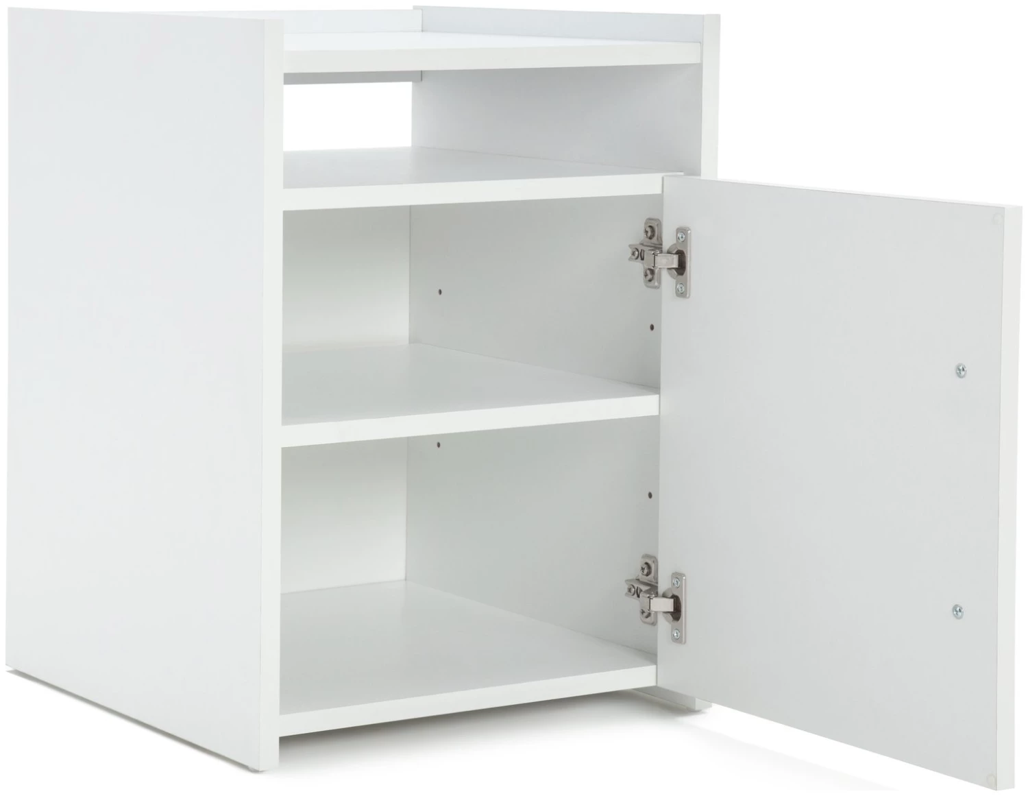 The Surprise Price - Habitat Oldham 1 Door Bedside Table White Bedside Tables 3 The Surprise Price - Habitat Oldham 1 Door Bedside Table White Bedside Tables - Image 3