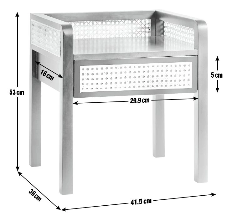 Shipping Included - Habitat Peio 1 Drawer Bedside Table Birch Effect Bedside Tables 4 Shipping Included - Habitat Peio 1 Drawer Bedside Table Birch Effect Bedside Tables - Image 4